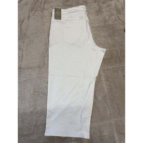 Madewell The Plus Perfect Vintage Wide Leg Crop Jean Tile White Sz 20W NJ406 - Picture 13 of 16